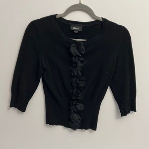 Black dress cover up